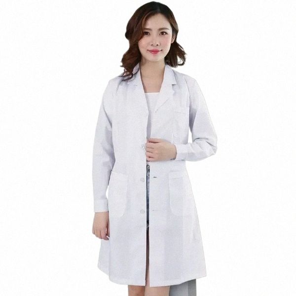 Mantel Labor College Chemie Krankenschwester Overalls Weißer Mantel Weibliche Lg-Ärmel Arzt Uniform Männlich Kurzarm Doktor Labor d7Xo #