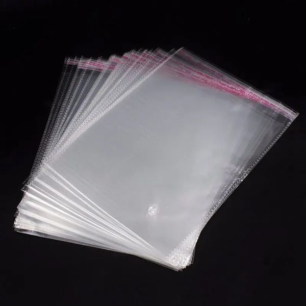 2024 100pcs Transparente Geschenktüten DIY Candy Keks Cookie Packsbeutel