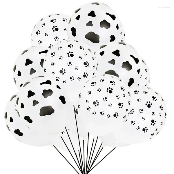 Decorazione del partito 10 pz/lotto 12 pollici cane Wagyu stampa palloncini in lattice compleanno per bambini baby shower favori giocattolo