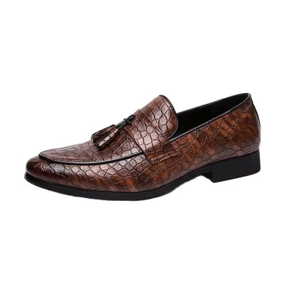 Ayakkabı erkekler elbise ayakkabı deri siyah takım ayakkabı erkekler oxford püskül zarif erkekler ayakkabı coaffeur zapatos Italianos hombre sapatos sosyal