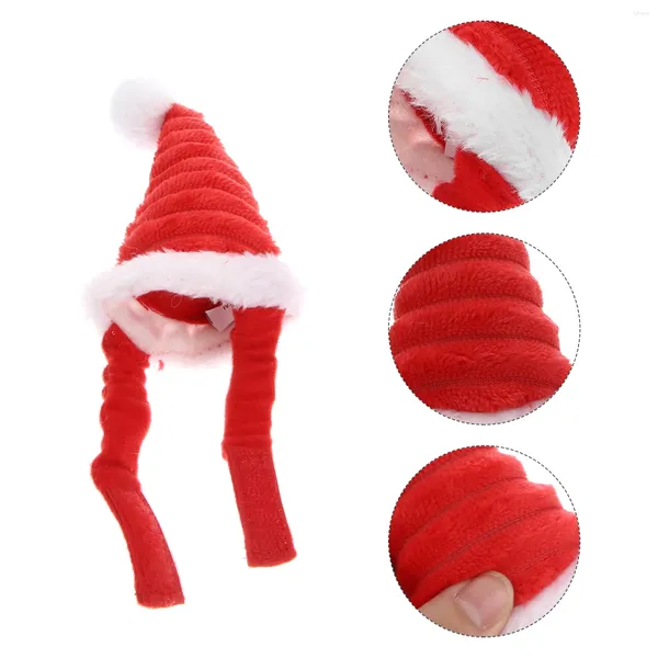 Abbigliamento per cani Adorabile cappello per animali domestici Copricapo decorativo natalizio Copricapo per feste per piccoli gatti Criceti Cincillà