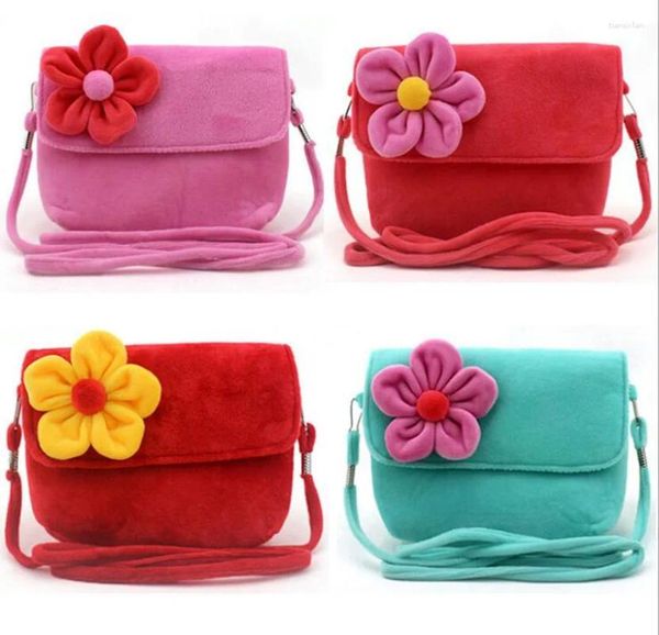 Borse a tracolla M358 Borsa per bambini adorabili Carino Sun Flower Messaggero per bambini di piccole dimensioni Ragazza da donna Regalo estivo All'ingrosso