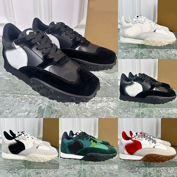 Primeiro lançamento de sapatos de bola 24SS Novo designer de marca de luxo Moon Sport Shoes Design de cabeça quadrada Vintage elegante confortável calçado esportivo casual tamanho 35-45