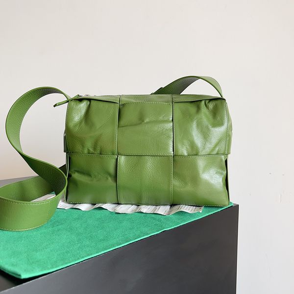 Зеркальное качество, дизайнерская сумка для камеры Arco, 100% телячья кожа, роскошная женская и мужская сумка через плечо, зелено-желтая модная вечеринка, свадебный кошелек с коробкой