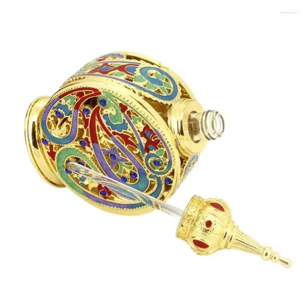 Bottiglie di stoccaggio Profumo Bottiglia da viaggio decorativa vuota Ricaricabile portatile antico