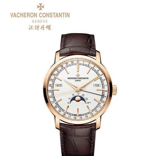 ZF Factory vacherinsconstaninns Overseas Swiss Watch Men Legacy Collection Calendário MasculinoRWC8