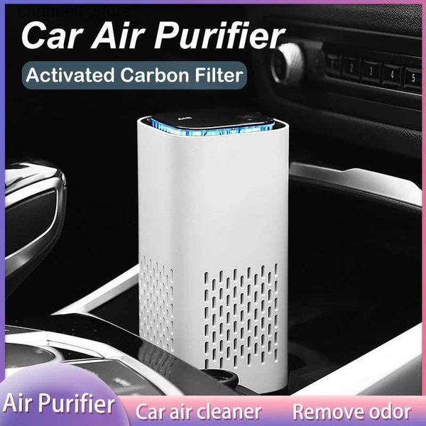 Purificadores de ar Mijia Carro Desktop Purificador de Ar Negativo Íon Baixo Ruído Veículo Portátil Mini Purificador de Ar Remover Fumaça Formaldeído OdorY240329