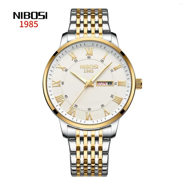 Armbanduhren Luxus Herrenuhr Automatische Selbstwind Wasserdicht Runde Für Mann Reloj Hombre Leuchtende Kalender Mode Uhren Auto Datum