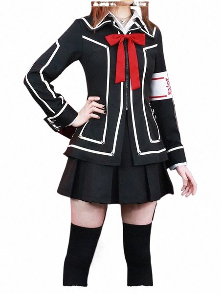 Anime Vampire Knight Cosplay Kostüm Mann Frau Schuluniform f1Dd #