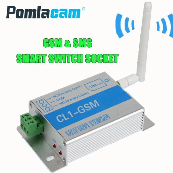 CL1 GSM SMS Gate Opener telefone interruptor de controle remoto frete grátis nova chamada gratuita para controlar banda de frequência GSM 850, 900, 1800,