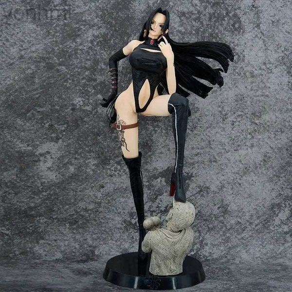 Anime Manga 47CM One Piece Figur Boa Hancock Anime Actionfigur Sexy Mädchen Statue Sammlung Dekoration Weihnachten Kinder Spielzeug Geschenke 24329