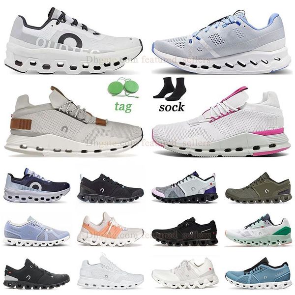 AAA Kalite Cloudstratus Koşu Ayakkabıları Dhgate 5 Surf Cobble Cloudrunner Tasarımcı Gül Kabuk Yüksek Kaliteli Plaka Formu Chaussures Reseda Otantik Spor Spor ayakkabıları