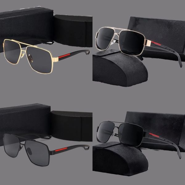 Designer-Sonnenbrille für Herren, ausgehöhltes Wasser, silberner Rahmen, farbwechselnde Sonnenbrille für Damen, UV 400, Lunette de Soleil Homme, Brille FA0112 H4