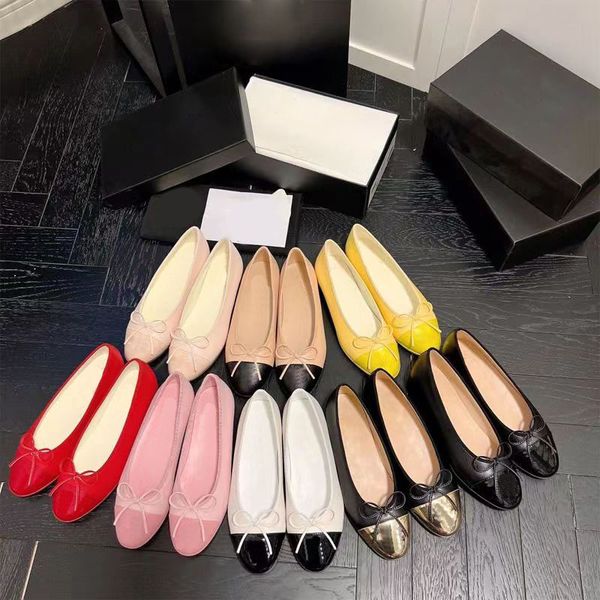 Gerçek deri kadınlar yuvarlak ayak flats tek ayakkabılar bahar sonbahar bayanlar şık loafers ofis balerinas femme lüks ayakkabılar 35-42