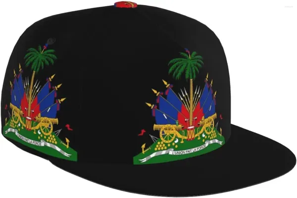 Bonés de bola moda haitiano bandeira chapéu de beisebol homens mulheres boné unisex ajustável haitiano caminhoneiro
