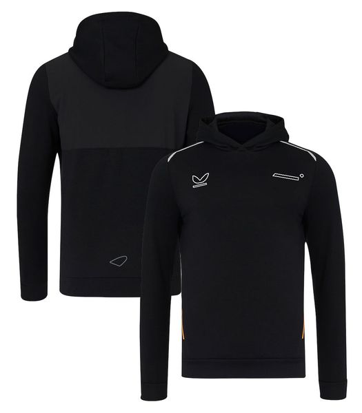 Maglione con cappuccio dell'uniforme da corsa di Formula 1 Cappotto sportivo per il tempo libero dell'uniforme della squadra F1 nella stagione 2024