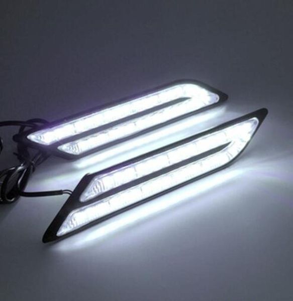 Car Styling Impermeabile 33 LED DRL Super Bright DRL Luce diurna a LED per auto Luci di marcia diurna per auto universale4824904