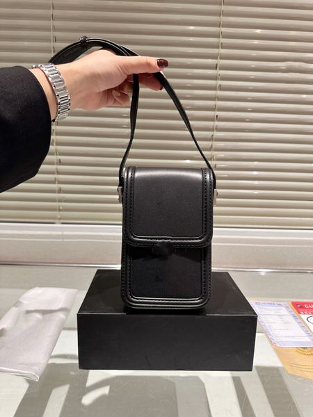 Дизайнерская роскошная модная сумка-кошелек, женская маленькая сумка 2024, новая модная тенденция, сумка для телефона на одно плечо с буквенным принтом