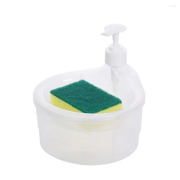 Dispenser di sapone liquido disinfettante per le mani Bottiglia trasparente 100g Durevole Comodo e pratico Multiuso Risparmia tempo Energia Piatto innovativo