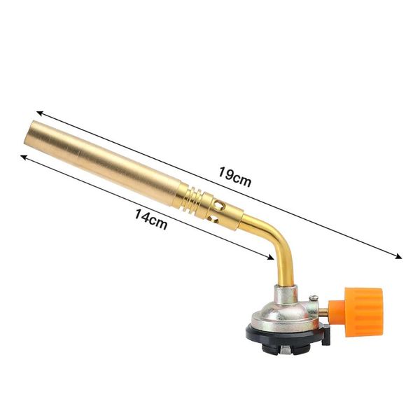 2024 Butane BURNER BURNER GAS TOCHA DE FLAMENTAGEM DE BURNAGEM Flha de chamas de lança