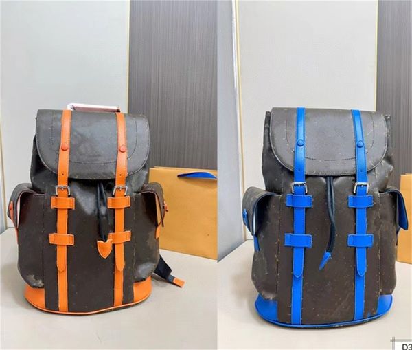 sırt çantası çantaları tasarımcı sırt çantaları erkekler için duffel çanta deri stil arka paketi erkek moda trend büyük kapasiteli öğrenci okul çantası çanta