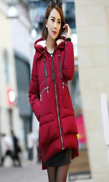 Hamile Kış Paltosu Uzun Kapşonlu Kalın Akraba Hamile Kadınlar İçin Sıradan Ceket Gebelik Giysileri Dış Giyim Artı Boyut S5XL5370166