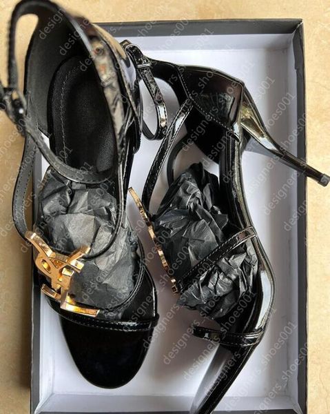 Sapatos de grife sandálias stiletto femininas sexy sapatos confortáveis com letras exclusivas Vários estilos são adequados para casamentos, festas, viagens, sapatos de casamento