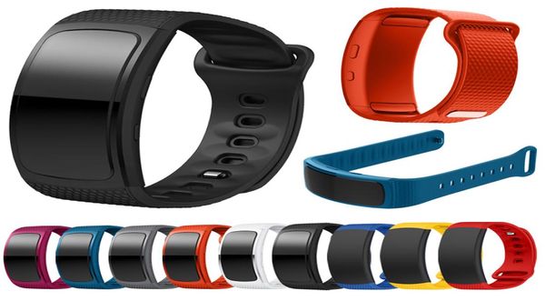 Для Samsung Gear Fit 2 SMR360 часы браслет спортивный ремешок для часов силиконовый сменный ремешок для часов браслет Strap7082427