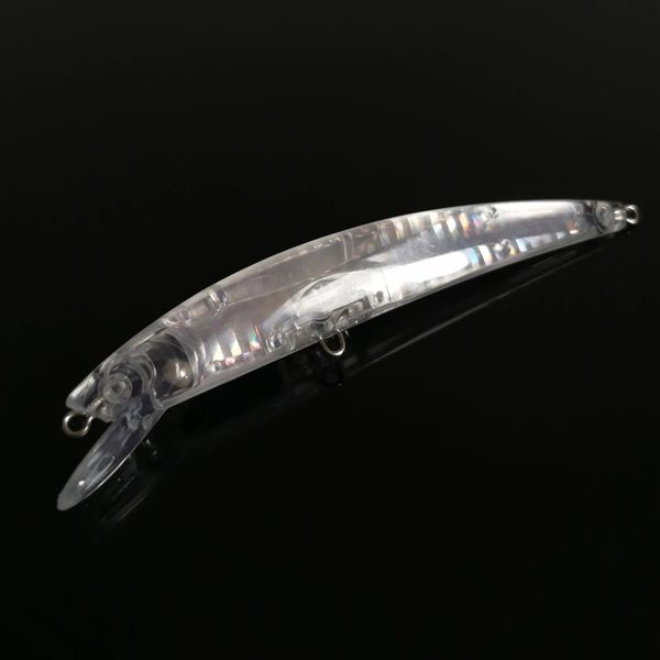 Giapponese YO-ZURI Crystal 3D Lure Minnow 11,5 cm / 12 g Corpo embrione vuoto Corpo esca finta Pesce 240315