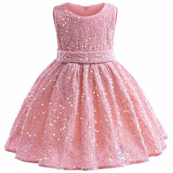 Kinder Designer Kleider für kleine Mädchen Kleid Cosplay Sommerkleidung Kleinkinder Kleidung BABY Kinder Mädchen Rot Rosa Grün Sommerkleid T0v1 #