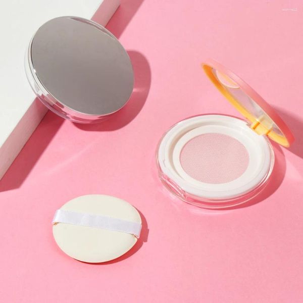 Garrafas de armazenamento Pequenos recipientes de viagem Estojo cosmético Compacto Tamanho de pó Caixa de maquiagem Recipiente de 5 gramas