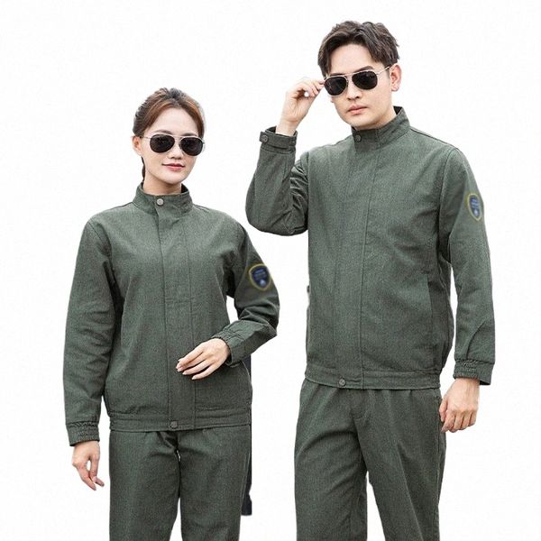 Roupas de trabalho Homens Mulheres À Prova de Fogo Chama Retardador Uniforme de Trabalho Terno Oficina de Segurança Mecânico Macacão de Trabalho Elétrico 4xl 5xl c3V7 #