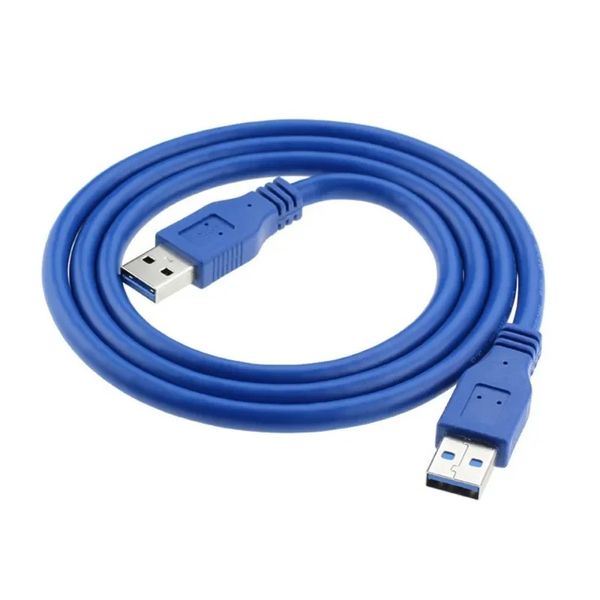 USB 3.0 Padrão A Tipo Macho para Macho Cabo Adaptador Extedning Conector de Cabo 1m