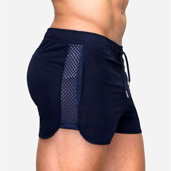 Pantaloncini sportivi Sprint da surf per il fitness in rete elastica da uomo estivi per la maratona di atletica leggera