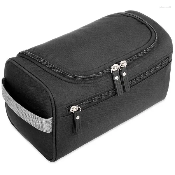 Borse per cosmetici Borsa per trucco portatile Capacità unisex Organizzatore impermeabile Custodia da toilette appesa Custodia per donna Uomo Lavare il trucco da barba