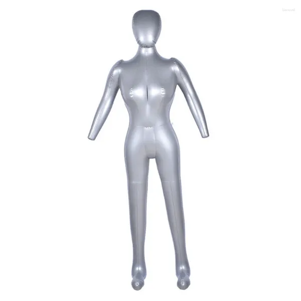 Party -Dekoration Marke Full Body FEMAL MODELLE MANNEQUIN Blasable PVC mit Armfenster Display 1 PCs 170 cm