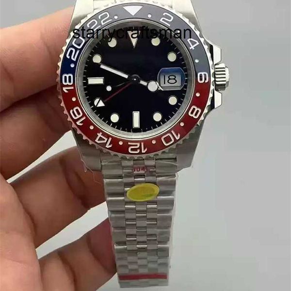 Relógio de luxo RLX Clean luxe montre de Top 40x13mm CAL.3285 Movimento Impermeável Moldura Cerâmica 904L Aço Inoxidável Super Luminoso Relógio de Luxo Relógios de Pulso