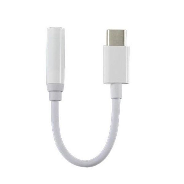 Adattatori per telefoni cellulari Adattatore per auricolari USB 3.1 Tipo-C da 3,5 mm Tipo C Usb-C Maschio Femmina Jack O Cavo Aux per smartphone Drop Delivery Ph Otyxr