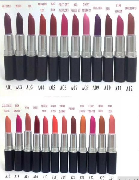Factory Outlet Professional inteiro e varejo compõem novas coloras 3g Matte Lipstick 9085157
