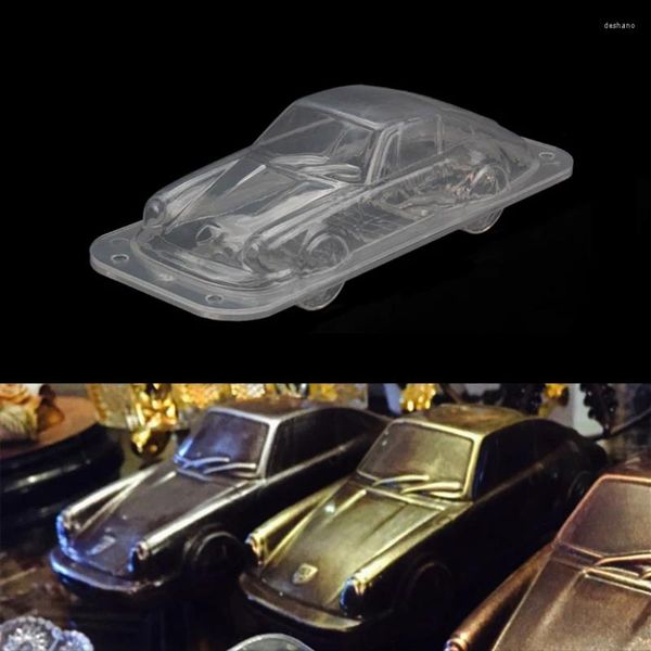 Backformen Kunststoff Auto Design 3D Schokoladenform DIY Süßigkeiten Gelee Fondant Kuchen Dekorieren Werkzeuge Formen