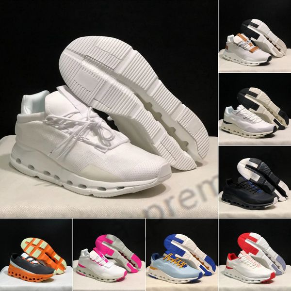 2024 Cloud Athletic Pink 5 x X3 Designer Uomo Donna Scarpe da corsa Nova Nero Bianco Swift Ultra Azzurro Aqua Flyer Surfer Coulds Trainer Scarpe con plateau iyh