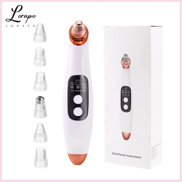 Portadores remover cravos acne facial nariz elétrico inalador nasal remover cravos acne limpa agulha pele cuidados de beleza conjunto de ferramentas