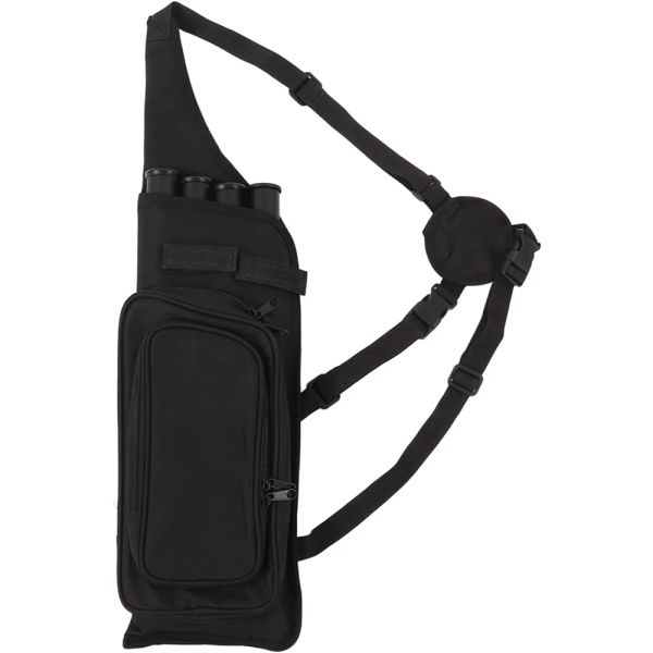 Sacos GUGULUZA Tiro com Arco Flecha Traseira Quiver Titular Aljavas Ajustáveis para Flechas, para Caça com Arco e Prática de Alvo