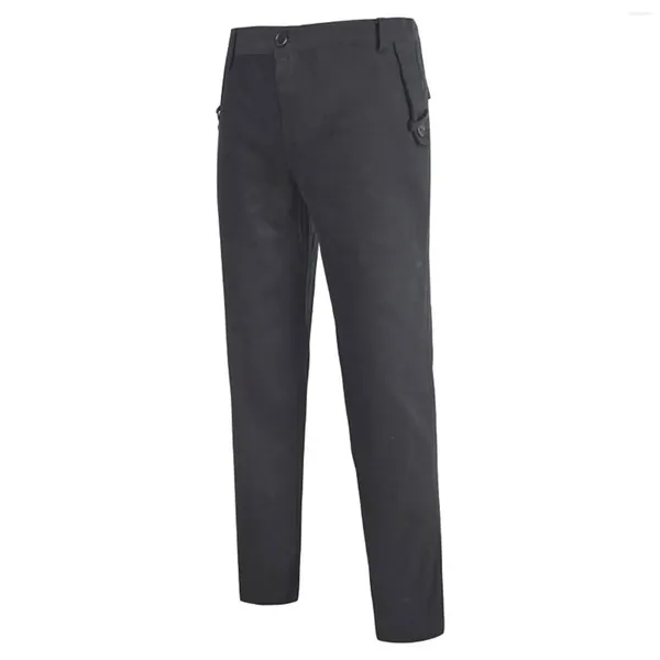 Calças masculinas retas slim fit ultra stretch casual para homens calças de primavera outono jogger ginásio versátil