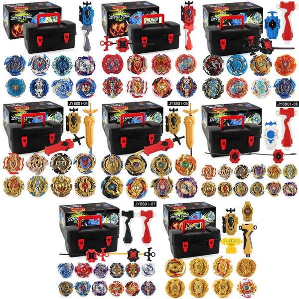 Beyblade Burst Gyro Set Match Sets Spielzeug kleine Kampfflugzeugkasten Jungen und Mädchen Geburtstag Geschenkbox 240329