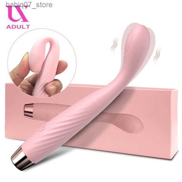 Другие предметы для массажа Вибратор G-Spot для начинающих для женского оргазма за 8 секунд Вибрация в форме пальца Сосок Клитор стимулирует секс-игрушки для взрослых женщин Q240329