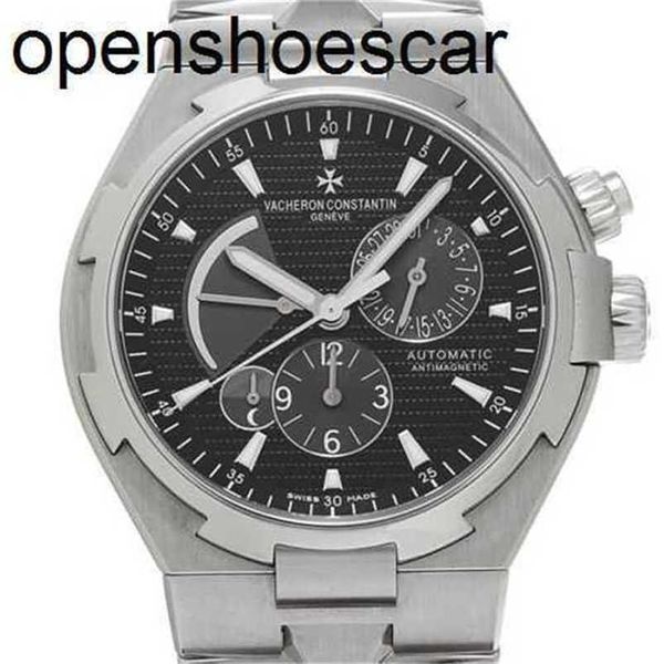 ZF Factory vacherinsconstaninns Overseas Swiss Watch Men Double Time 47450/B01A-9227 Masculino WxwW356