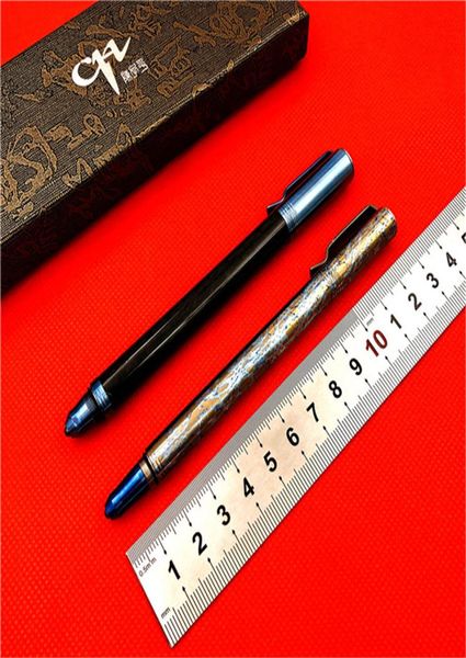 CH taktischer Stift TC4 Titanlegierungsmaterial Multifunktions-Outdoor-Camping-Überlebensverteidigung Sicherheitstasche EDC-Werkzeuge7754111