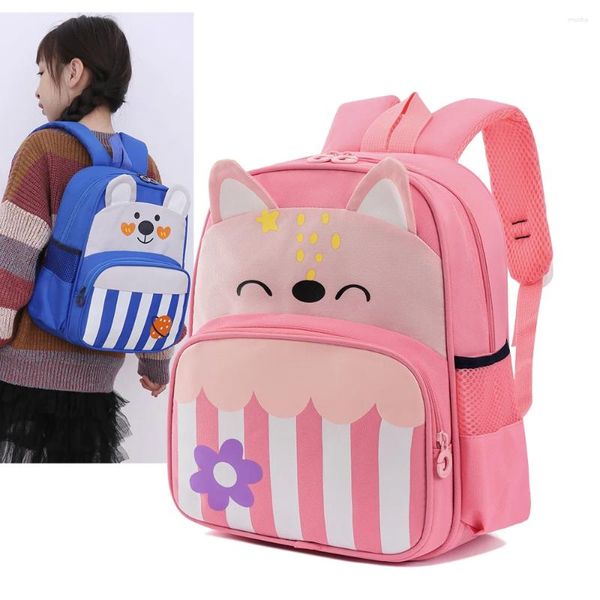Школьные сумки, детские рюкзаки для девочек и мальчиков, детский рюкзак с рисунком животных для малышей, S, водонепроницаемый