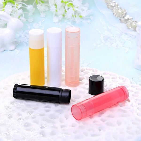 Garrafas de armazenamento 5ml tubos de brilho labial recipientes vazios tubo de gloss recarregável espremer suprimentos ferramenta de maquiagem